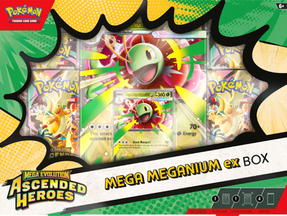 Pokemon Ascended Heroes: Mega Meganium ex Box