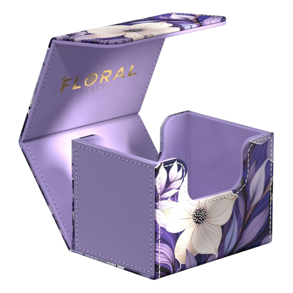 Ultimate Guard Sidewinder 100+ Xenoskin "Floral Places" - Moonlit Glen