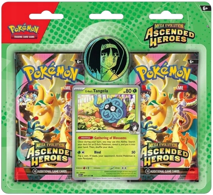 Pokemon TCG: Mega Evolution - Ascended Heroes Collection - Erika