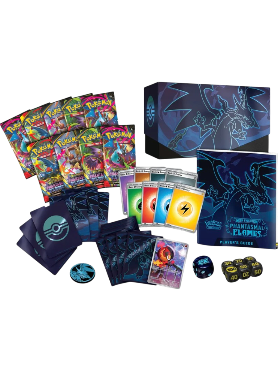Pokemon TCG: Mega Evolution - Phantasmal Flames - Elite Trainer Box