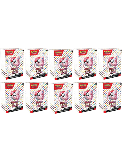 Pokémon TCG: Scarlet and Violet 151 - Booster Bundle Display - 10 Bundle