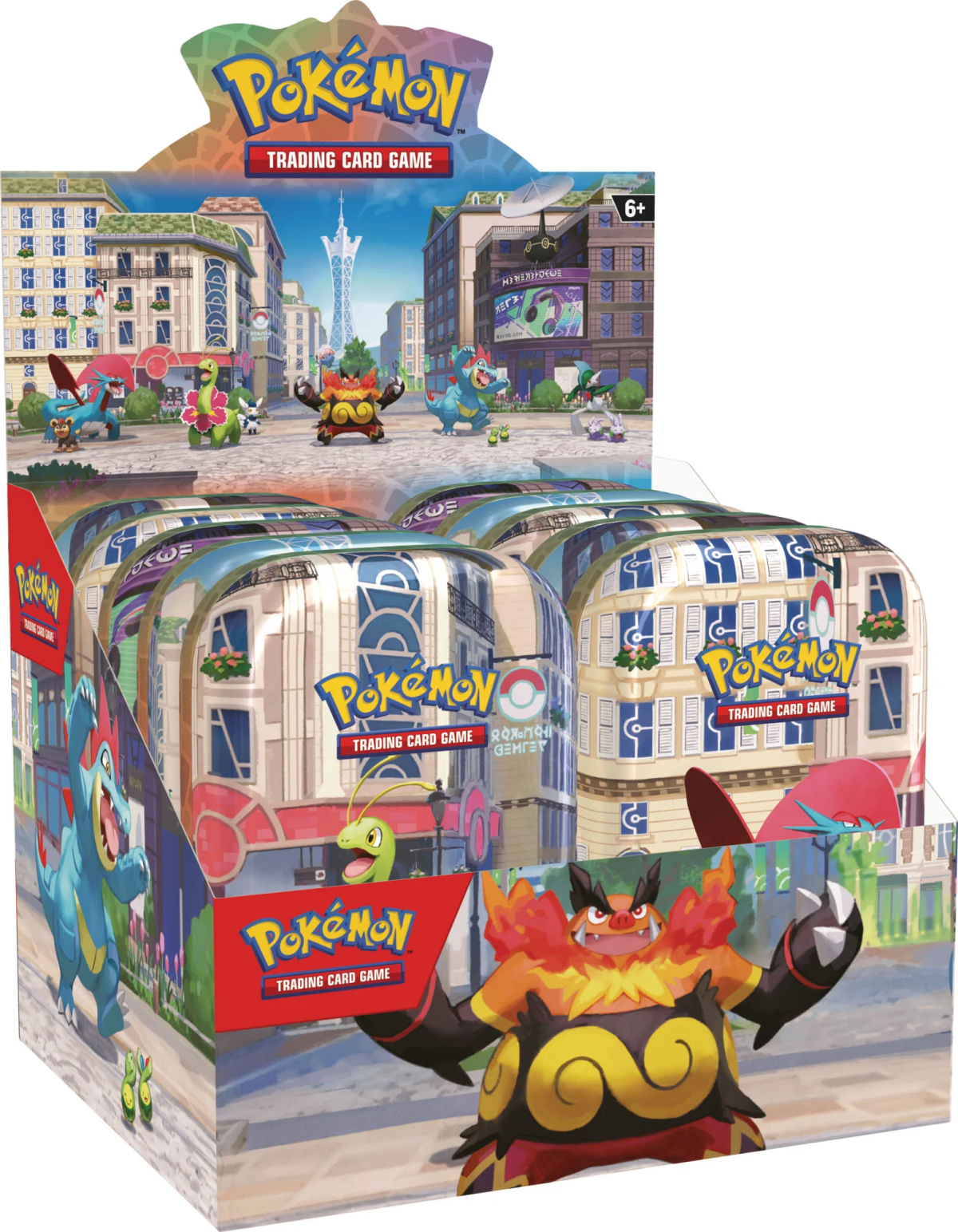 Pokémon TCG: Lumiose City Mini Tin Display (10)
