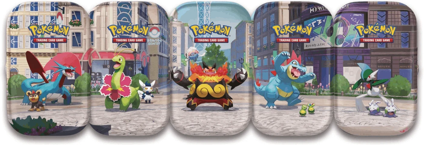 Pokémon TCG: Lumiose City Mini Tin Display (10)