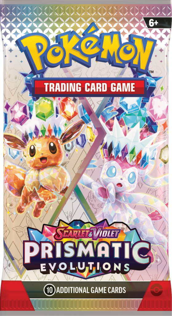 Pokémon TCG: Scarlet & Violet - Prismatic Evolutions - 6 Booster Pack Bundle