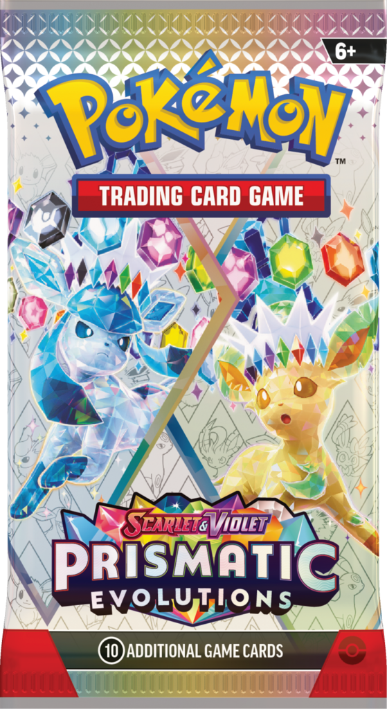 Pokémon TCG: Scarlet & Violet - Prismatic Evolutions - 6 Booster Pack Bundle