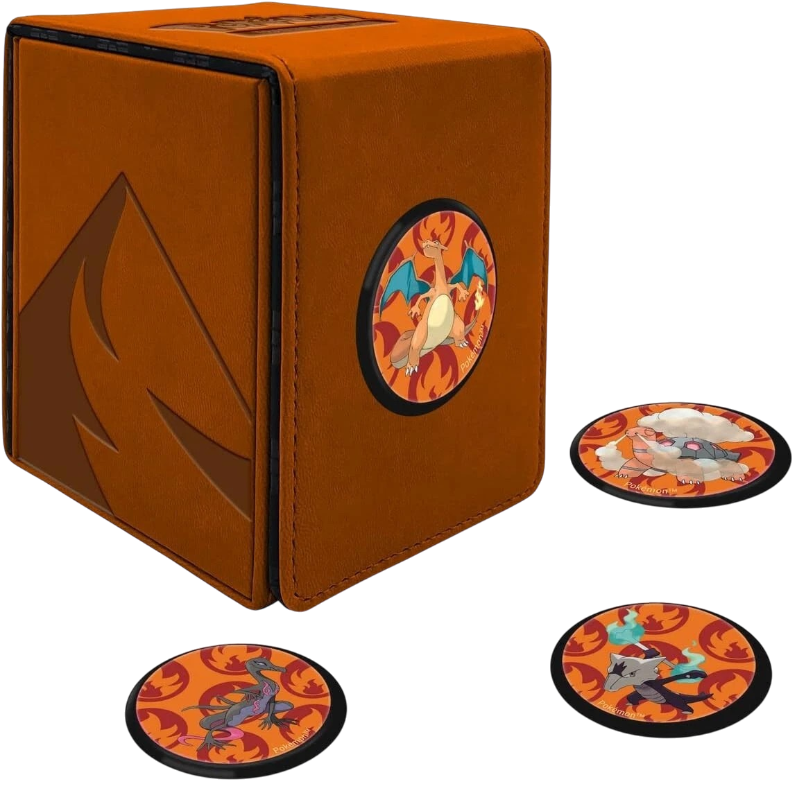 Ultra Pro Alcove Click Deck Box Pokemon Fire