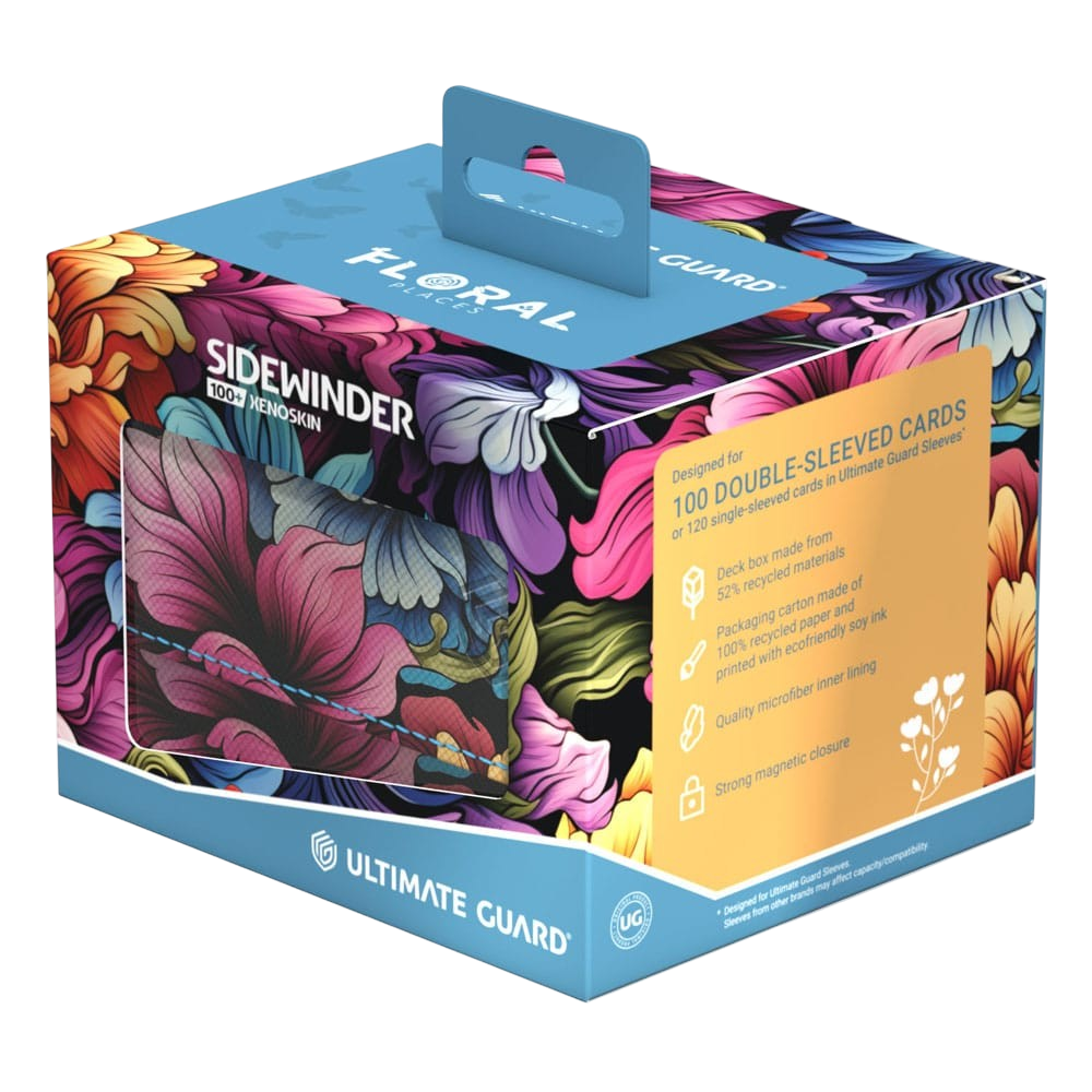 Ultimate Guard Sidewinder 100+ Xenoskin "Floral Places" - Springbloom Meadow
